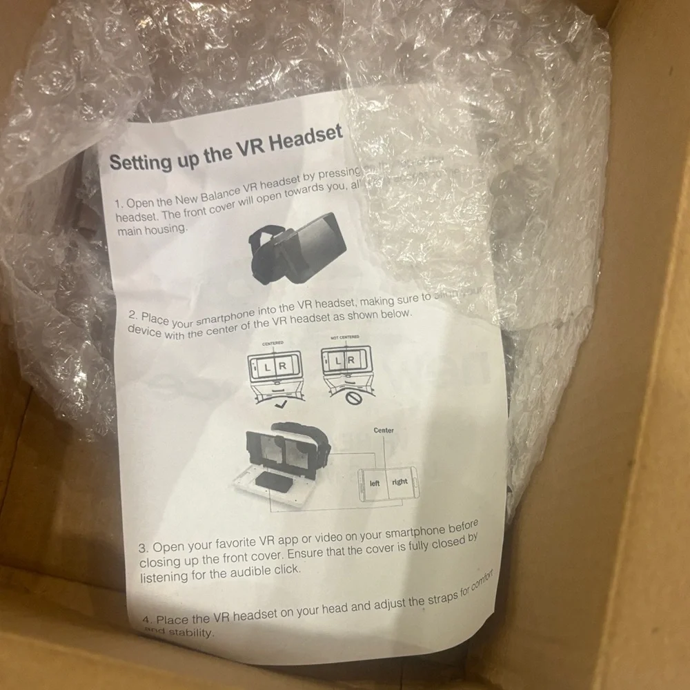 New Balance Red Standalone VR Headset